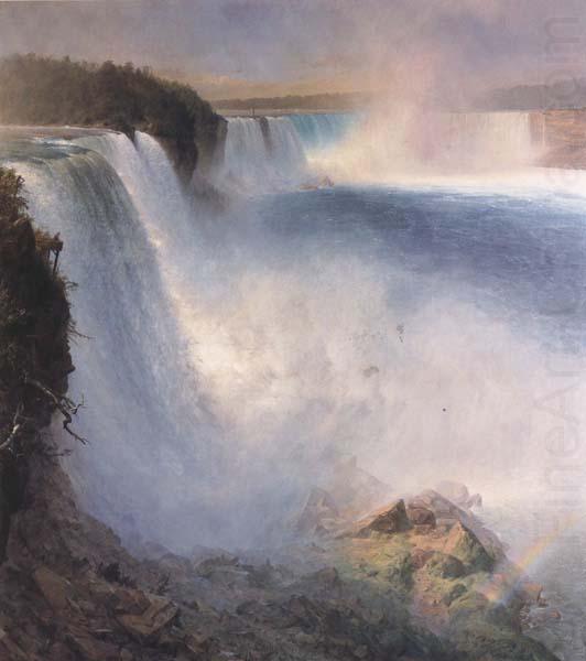 Frederic E.Church Niagara Falls from the American Side china oil painting image